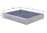 KNECHT LAK 812 Filtru aer habitaclu
