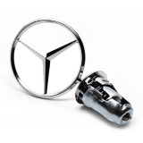 Emblema Mercedes Benz, star, montare pe capota, 133mm, Universal