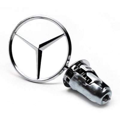 Emblema Mercedes Benz, star, montare pe capota, 133mm foto