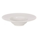 Set 6 Farfurii Paste Portelan Bari Monaco 28 cm &ndash; Ivoriu