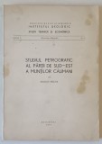 STUDIUL PETROGRAFIC AL PARTII DE SUD - EST A MUNTILOR CALIMANI de SERGIU PELTZ , 1969 , DEDICATIE *