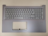 Carcasa superioara cu tastatura palmrest Laptop, Asus, VivoBook 17 M1702QA, 90NB0YA1-R30UI0, iluminata, layout US