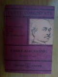 G2 Texte comentate - Vasile Alecsandri - Despot Voda