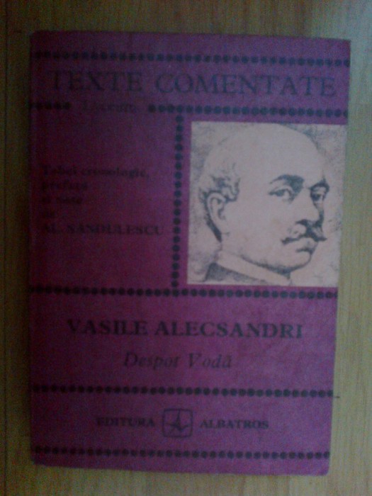 g2 Texte comentate - Vasile Alecsandri - Despot Voda