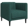 Fotoliu, verde inchis, material textil