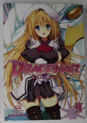DRAGONAR ACADEMY , No. 9 , art by RAN , story by SHIKI MIZUCHI , 2016 , BENZI DESENATE * foto