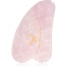 Crystallove Rose Quartz Gua Sha accesoriu de masaj