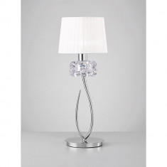 Lampa de birou Mantra M4636 Loewe 1 Light Big Polished Chrome foto