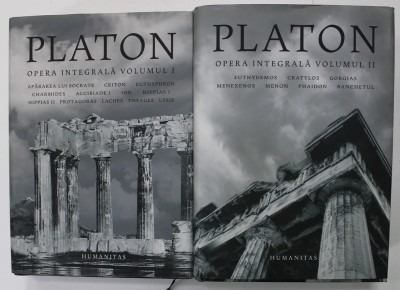 PLATON , OPERA INTEGRALA , VOLUMELE I - II , traducere , introduceri si note de ANDREI CORNEA , 2021 foto