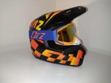 Cumpara ieftin Casca moto off road/atv/enduro +ochelari cadou,produse noi