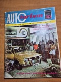 revista autoturism octombrie 1972 - articol si foto tara oasului