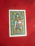 Serie AUSTRIA 1967 - Vitraliu - Cavaler , 1 valoare, Nestampilat