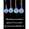 Medalii Personalizate Absolvire Handmade, HDF Alb, 6cm