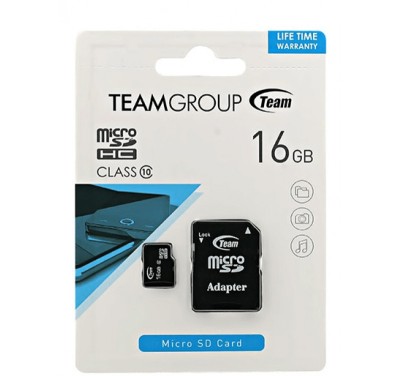 Card Team MicroSD C10 16GB foto