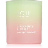 JOIK Home &amp; Spa Strawberry &amp; Rhubarb lum&acirc;nare parfumată 150 g