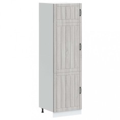 vidaXL Dulap de bucătărie &bdquo;Lucca&rdquo; Lemn prelucrat Sonoma gri 853873