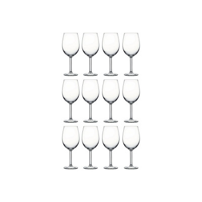 Set 12 Pahare din Sticla Incolora, Pasabahce Primetime, 525 ml, 215 mm Inaltime, Pentru Vin Rosu, Cu Picior, Pahare Sticla Pasabahce, Pahare Cristal T foto