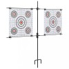 vidaXL Suport Tinte Hartie 78x76cm Otel + 10 Foi Tragere - Tinta Tir Sportiv, Arc, Airsoft