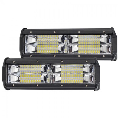 Set 2 proiectoare LED cu lupa, 288W per set foto