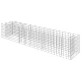 Cumpara ieftin Strat inaltat gabion, 270 x 50 x 50 cm, otel galvanizat
