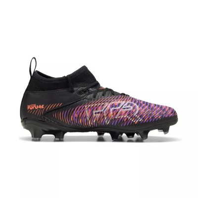 Ghete fotbal copii Puma Future Mach FG negru foto