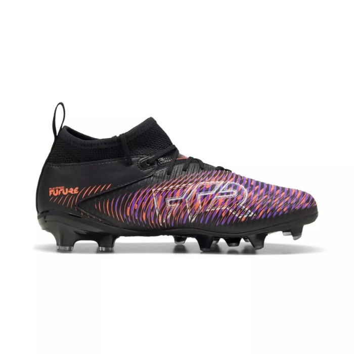 Ghete fotbal copii Puma Future Mach FG negru
