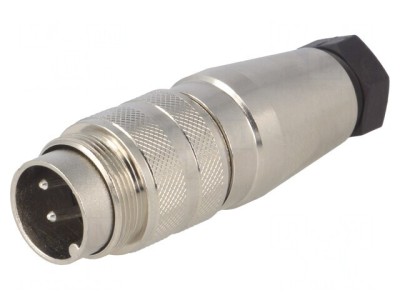 Conector M16 Mufă Tată Lipire pe Cablu PIN 4 5A 300V Drept foto