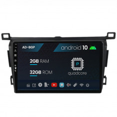 Navigatie Toyota RAV4 (2013-2018), Android 10, P-Quadcore 2GB RAM + 32GB ROM, 10.1 Inch - AD-BGP10002+AD-BGRKIT092
