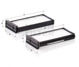 Set Filtre Habitaclu Mann-Filter CU23000-2