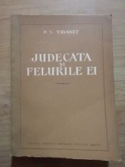 Judecata si felurile ei- P. V. Tavanet
