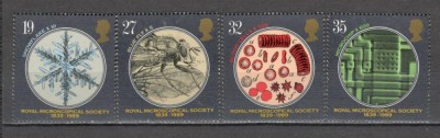 Anglia/Marea Britanie.1989 150 ani Societatea Regala de Microscopie GA.237 foto
