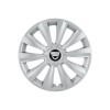 Set 4 capace roti 15 inchi (R15) Delta Gri, Compatibile Cu Dacia, Autohelix MSA