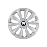 Set 4 capace roti 14 inchi (R14) Delta Gri, Compatibile Cu Dacia, Autohelix MSA