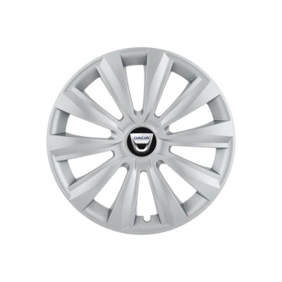 Set 4 capace roti 15 inchi (R15) Delta Gri, Compatibile Cu Dacia foto