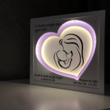 Tablou luminos Logo 014, Noorhandmadeatelier
