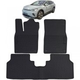 Set Premium de Covorase din Cauciuc Negru pentru VW ID.4 din 2020 Performance AutoTuning