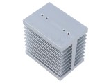 Radiator extrudat aluminiu brut 70mm x 50mm x 69mm
