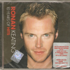 CD Ronan Keating ‎– 10 Years Of Hits, sigilat