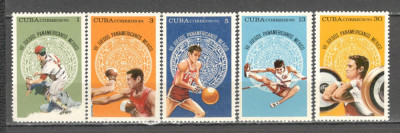 Cuba.1975 Jocuri sportive panamericane Mexic GC.178 foto