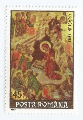 |Romania, LP 1331/1993, Craciun, MNH foto