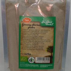 Ginseng Siberian Pudra Eco Paradisul Verde 125gr