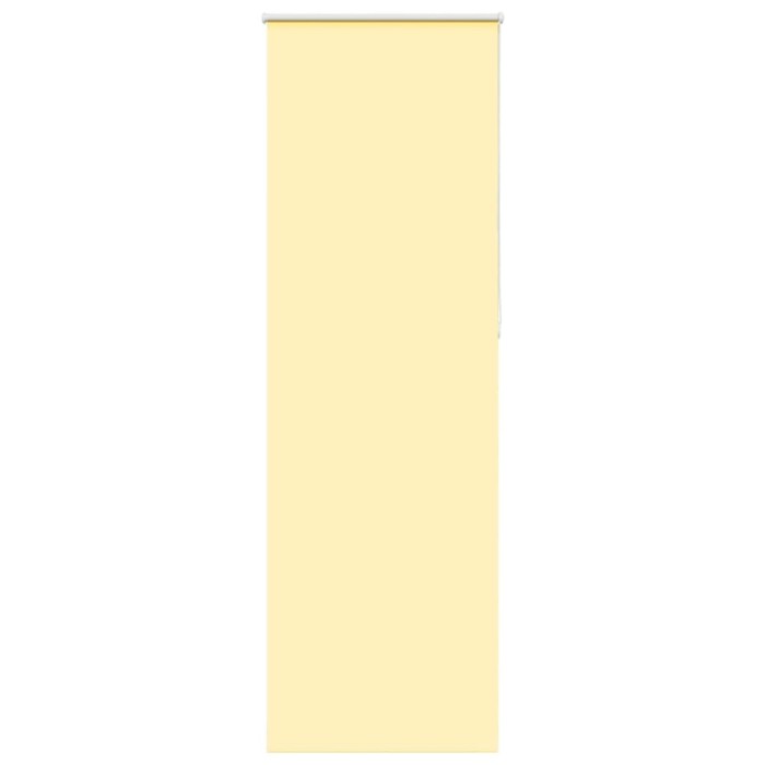 Jaluzea cu role opace galben 80x230 cm lățime material 75,7 cm