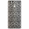 Husa silicon pentru Huawei P9 Plus, Baroque Silver Pattern