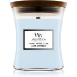 Woodwick Seaside Neroli lum&acirc;nare parfumată cu fitil din lemn 275 g