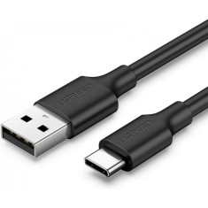 Cablu Date si Incarcare USB-A - USB-C UGREEN US287, 18W, 0.25m, Negru
