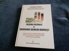 CRISTIAN HERA - FOLOSIREA RATIONALA SI CONSERVAREA SOLURILOR ROMANESTI foto