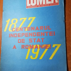 revista lumea 5 mai 1977-centenarul independentei de stat a romaniei