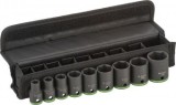 Bosch Set 9 chei tubulare 1/2&quot; standard 10, 12, 13, 17, 19, 21, 22, 24, 27 mm - 3165140701075