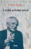 Lectia acestui secol - Karl R. Popper