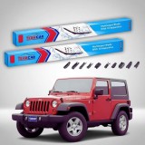 Cumpara ieftin Ștergătoare Jeep Wrangler JK 2007-2018 | Set Față Flat Premium &ndash; TeamCar&reg;